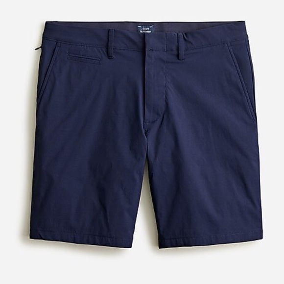 J crew 9” tech shorts for men navy blue - Picture 1 of 3